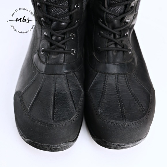 UGG Butte Herringbone Duck Rugged Outdoor Winter Boots Black‎ Men 15 main image 7